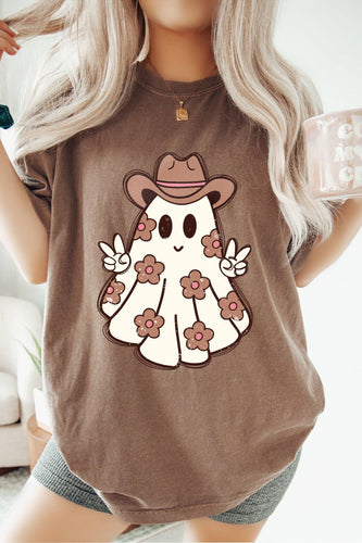 Espresso Cowboy Ghost Graphic Tee