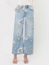 Load image into Gallery viewer, Vervet High Rise Floral Vintage Flare Jeans