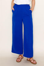 Load image into Gallery viewer, Royal Blue Wide Leg Pant