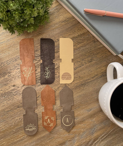 Curved Magnetic Bookmark : Mushroom