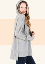 Load image into Gallery viewer, Heather Grey Brushed Hoodie
