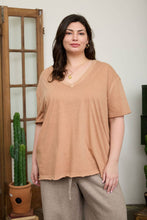 Load image into Gallery viewer, Dusty Apricot Washed Relaxed Tee