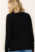 Load image into Gallery viewer, Black Button Down Cardigan
