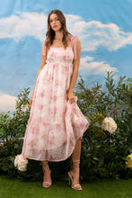 Load image into Gallery viewer, Floral Crochet Lace Maxi Dress