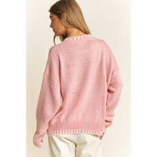 Load image into Gallery viewer, Pink Bow Sweater