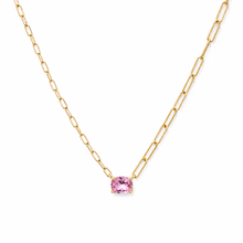 Load image into Gallery viewer, The Month Code Birthstone Necklace Collection