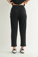 Load image into Gallery viewer, Black Laguna Soft Drape Cropped Pant