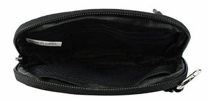 Nylon Zip Wallet W/ ID Window and Detachable Wristlet