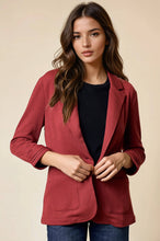 Load image into Gallery viewer, Brick Textured Blazer