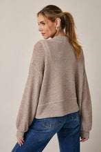 Load image into Gallery viewer, Oatmeal Cropped Cardigan