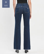 Load image into Gallery viewer, Plus Vervet High Rise Relaxed Flare Jeans
