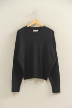 Load image into Gallery viewer, Black Crewneck Sweater