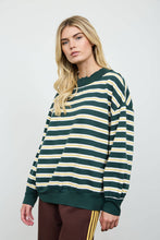 Load image into Gallery viewer, Hunter Stripe Long Sleeve Top