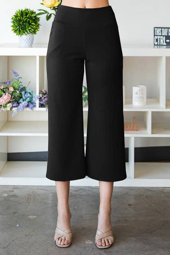 Black Culotte Pant