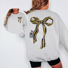 Load image into Gallery viewer, Iowa Bow Sweatshirt