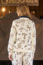 Load image into Gallery viewer, Cream Western Print Top