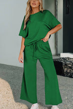 Load image into Gallery viewer, Kelly Green Textured Pant Set