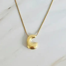 Load image into Gallery viewer, Balloon Letter Initial Necklace