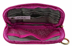 Zip Wallet With ID Window: Black