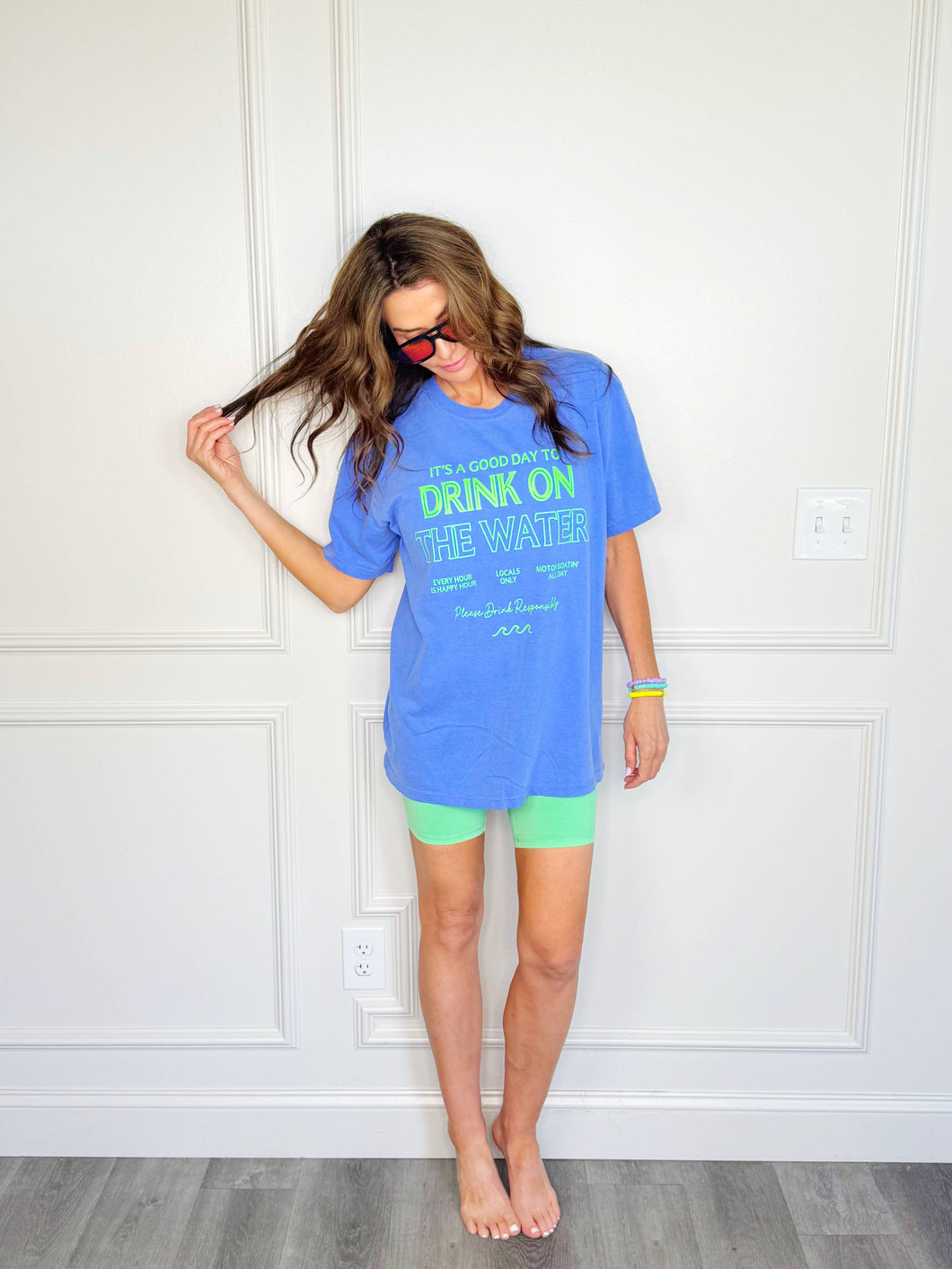 It's A Good Day To Drink on The Water Graphic Tee