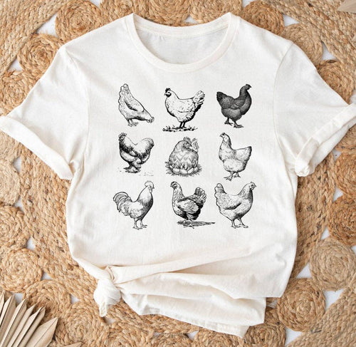 Chicken Sketches T-Shirt