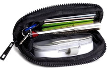 Load image into Gallery viewer, Nylon Zip Wallet W/ ID Window and Detachable Wristlet