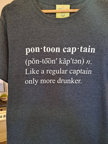 Pontoon Captain Graphic Tee
