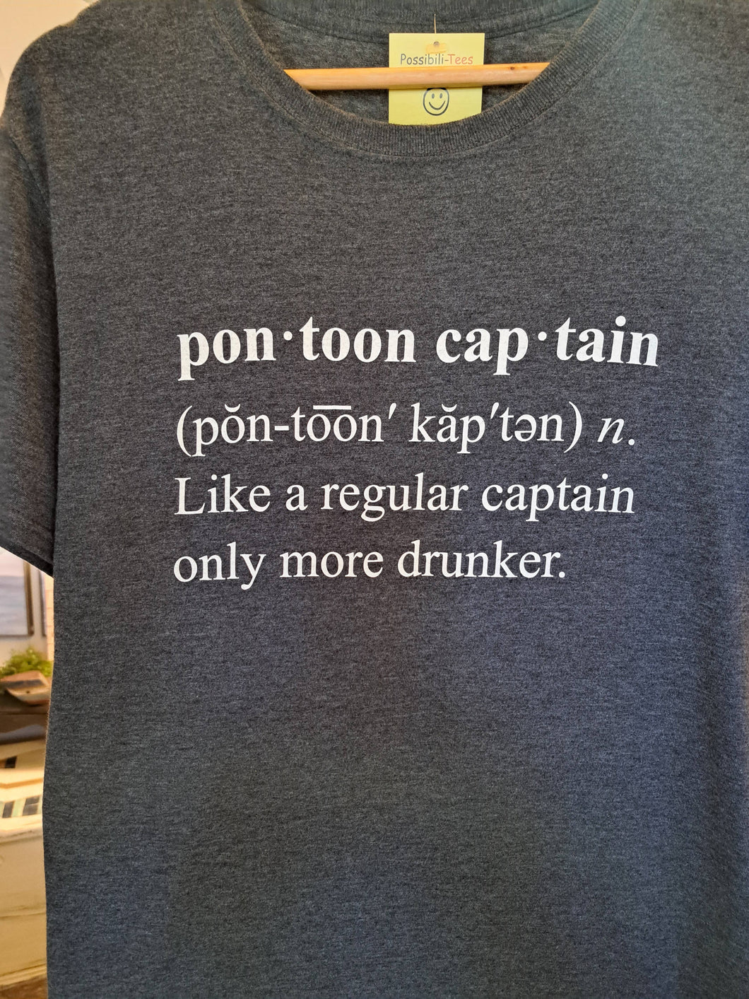 Pontoon Captain Graphic Tee
