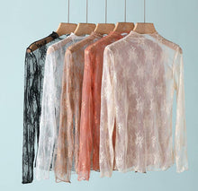 Load image into Gallery viewer, Lace Mesh Top