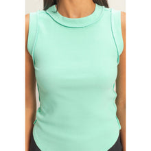 Load image into Gallery viewer, Mint Seam Tank Top