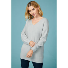 Load image into Gallery viewer, Grey Sweater Tunic