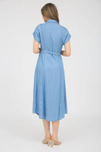 Load image into Gallery viewer, Chambray Midi Dress