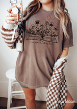 Load image into Gallery viewer, One More Chapter Floral Book Tee