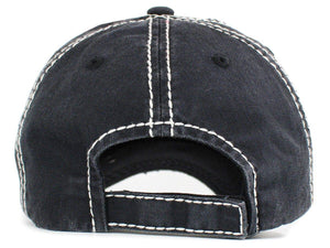 "Lake Life" Vintage Washed Baseball Cap