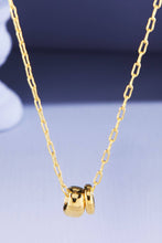 Load image into Gallery viewer, Brass Linked Chain Necklace : GOLD
