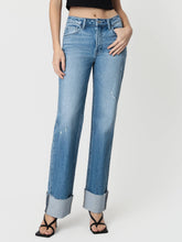 Load image into Gallery viewer, Vervet High Rise Cuffed Slim Leg Jeans