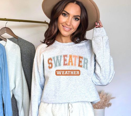 Sweater Weather Graphic Sweatshirt
