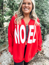 Load image into Gallery viewer, Noel Sweatshirt Cardigan