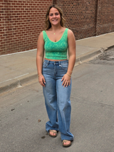 Load image into Gallery viewer, 2 Way Neckline Washed Ribbed Seamless Tank