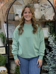 Fleece Relaxed Fit Oversized Sweatshirt