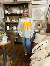 Load image into Gallery viewer, 'IOWA &amp; IA' Reversible Mock Neck Sweatshirt