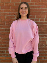 Load image into Gallery viewer, Fleece Relaxed Fit Oversized Sweatshirt