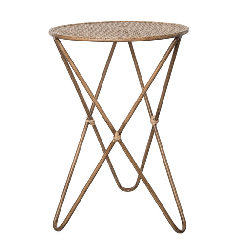 Small Iron Side Table