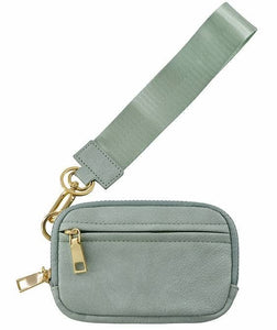 Zip Wallet With ID Window: Black