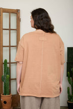 Load image into Gallery viewer, Dusty Apricot Washed Relaxed Tee