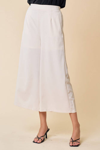 Wide Cricket Length Smocked Pant