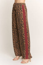 Load image into Gallery viewer, Brown Animal Print w/Lace Trim