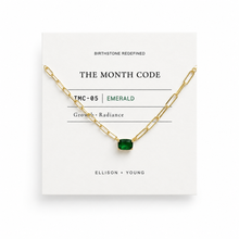 Load image into Gallery viewer, The Month Code Birthstone Necklace Collection