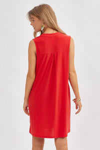 Red Swing Dress