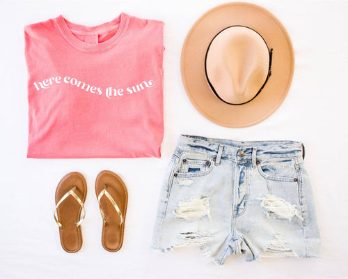 Here Comes the Sun Summer Graphic